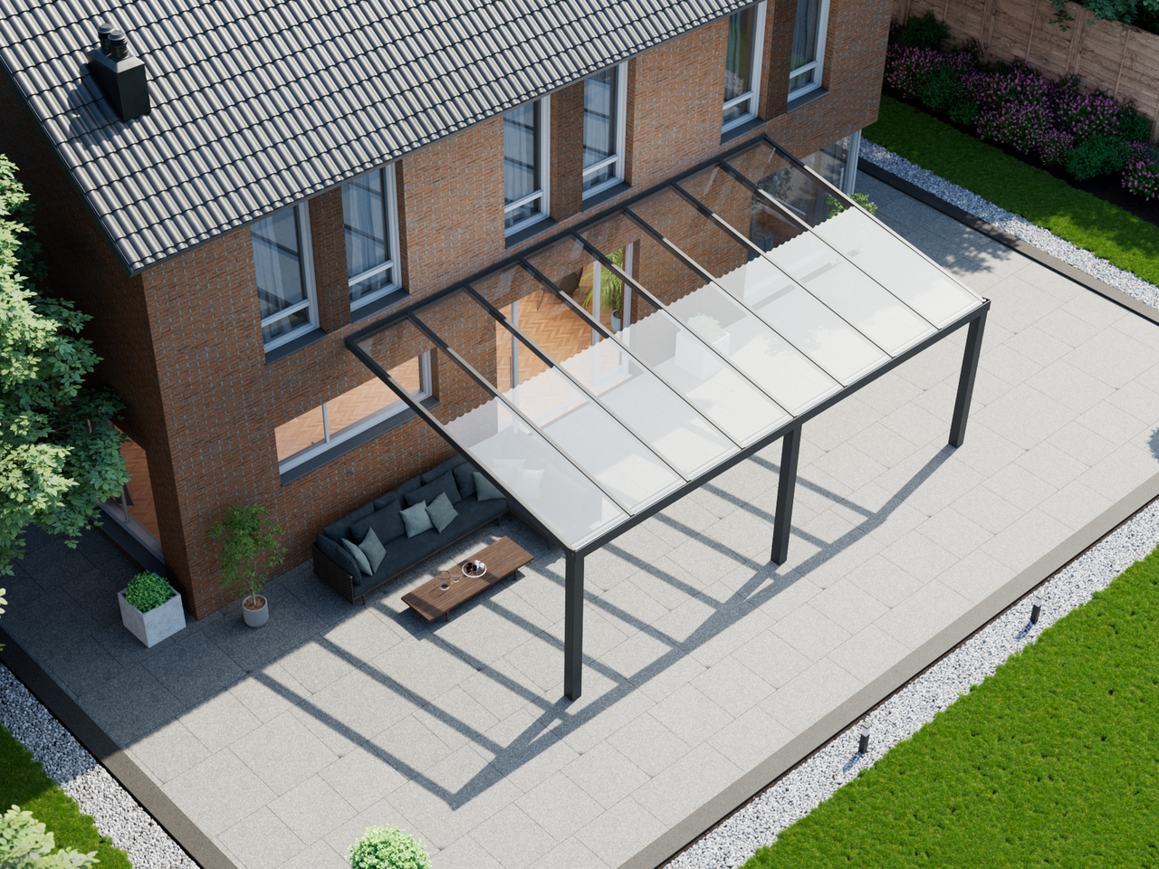Véranda 8,06 m – Polycarbonate