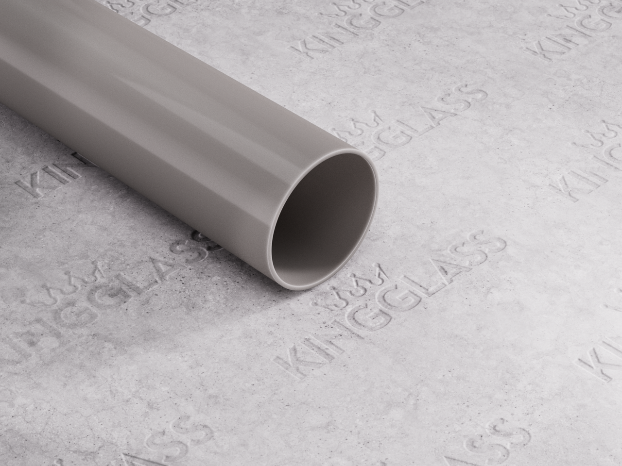Tuyau de descente PVC | 80x1,5x250 GLATT