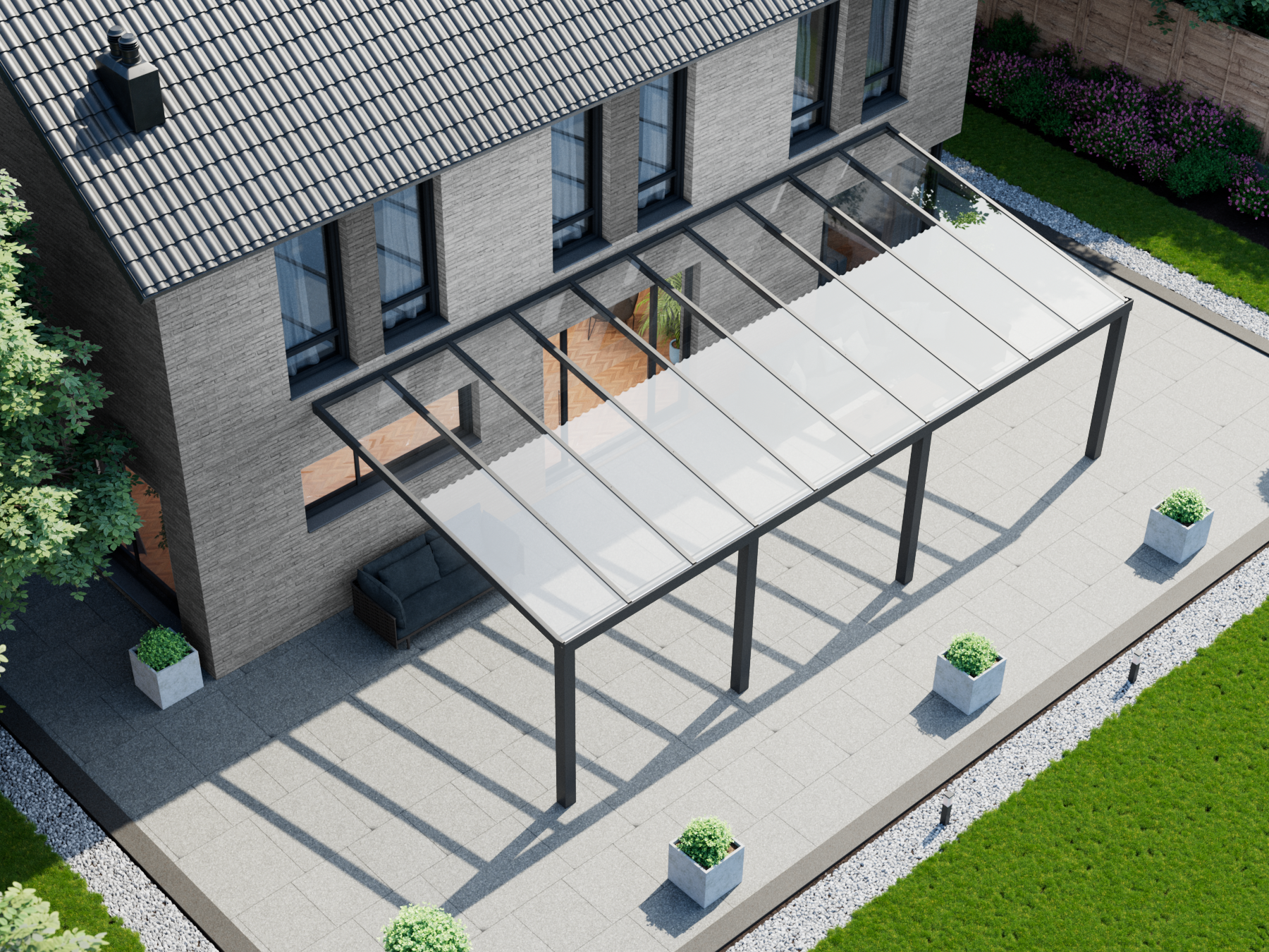 Véranda 10,06 m – Polycarbonate