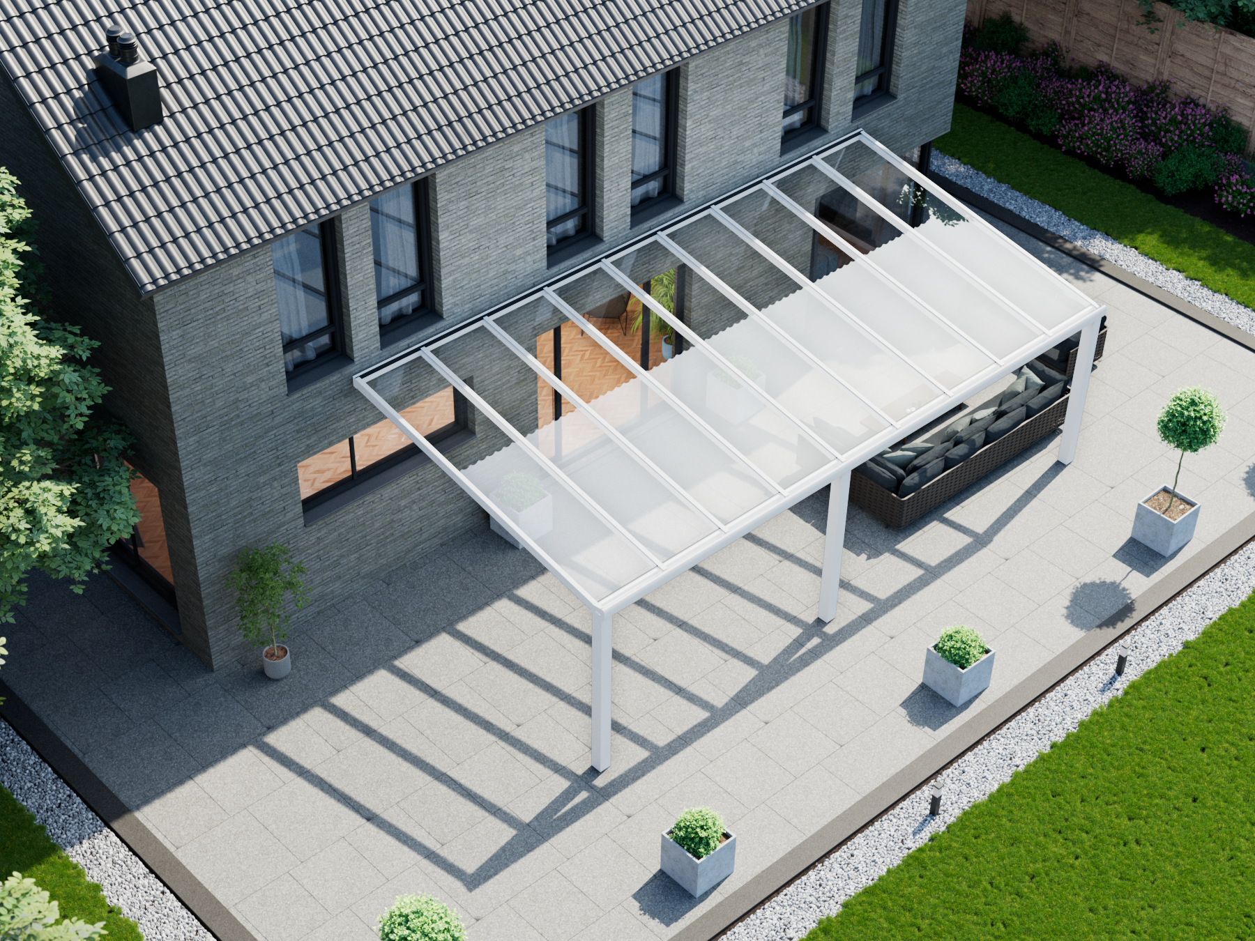Véranda 9,06 m – Polycarbonate